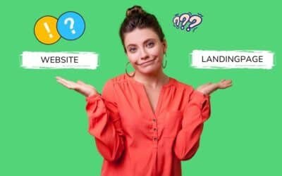 Beschreibung: Was ist der Unterschied zwischen einer Website und einer Landingpage?